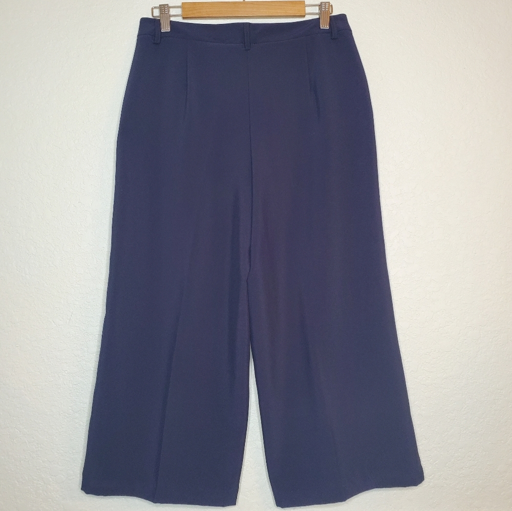 NWT VINCE | High-waisted Wide Leg Culotte Pants - Picture 7 of 8